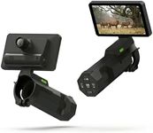 1080p Full HD Photo & Video Digital Rifle Scope, WiFi Night Vision Clip on Rifle Scope,Built-in 850nm IR Light ,5” IPS Screen Portable Infrared Rifle Scope for Night Hunting, Camping, Surveillance