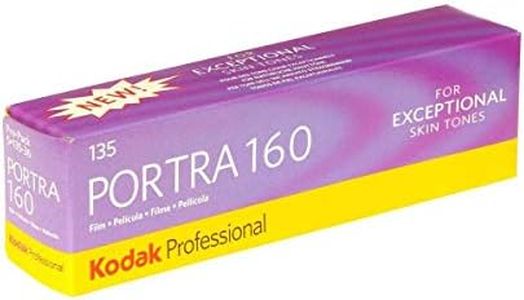 Kodak Professional Portra 160 Color Negative Film (35mm Roll Film, 36 Exposures, 5-Pack) - 6031959,Yellow