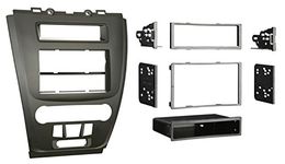 Metra 99-5821B Single or Double DIN Installation Dash Kit for 2010 Ford Fusion and Mercury Milan (Matte Black)