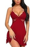ADOME Women Chemise Lingerie Sexy N