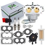 partszen 796997 Carburetor Fits for Briggs Stratton V-Twin 407777 40N877 40R877 445677 445877 44L777 44M777 44P777 44R677 Engine for 796227 Carburetor for Briggs & Stratton 796227 796258 796997