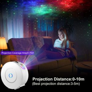 Immver Galaxy Star Projector – LED Night Light for Bedroom