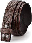 Western Belt Strap for Men without 