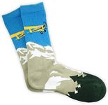 Bush Pilot Socks, Aviation-Themed P