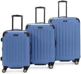 Kenneth Cole Reaction Renegade_Collection, Periwinkle Blue, 3-Piece Set (20"/24"/28"), Renegade_Collection