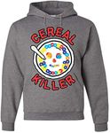 Tee Hunt Cereal Killer Hoodie Funny