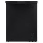 Cookology CCFZ142BK Freestanding Chest Freezer - 142 Litre Capacity - Suitable for Outbuildings and Garages - Freezer and Refrigeration Modes - Easy Temperature Control - 4 Star Freezer Rating - Black