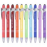 10PCS Funny Pens, Swear Word Daily Pen Set, 1.0 mm Black Ink Glitter Funny Pen of the Insulting Pens for Each Day for Colleague, Co-Worker（Vivid Color）