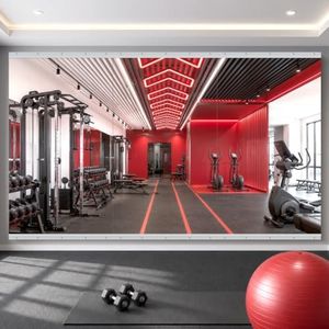 BEAUTYPEAK Home Gym Mirror, 80"x 46"-3PCS Full Body Workout Mirrors