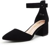 DREAM PAIRS Womens Low Heel Pump Sh