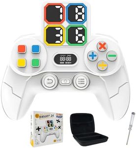 SMILESSKIDDO Math Games Calculate Number of 24, Electronic Math Multiplication Game for Learning Addition, Subtraction, Division, and Multiple, Educational Handheld Games Gift for Kids Adults