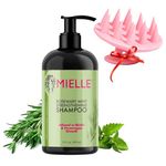 Rosemary Mint Collection Shampoo with a scalp massager