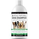 The Healthy Dog Co - 6 in 1 Dog Shampoo and Conditioner - Natural Dog Conditioner - Soothing Oatmeal Dog Shampoo - Deshedding Shampoo for Dogs - Sensitive Dog Shampoo - 500ml