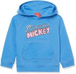 Amazon Essentials Disney | Marvel | Star Wars | Frozen | Princess Girls' Fleece Pullover Hoodie Sweatshirt, Minnie Mickey, X-Large