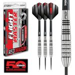 RED DRAGON Darts – Sidewinder Series 30g– Professional 80% Tungsten Darts Set with Dart Flights and Shafts