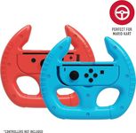 STEALTH Red & Blue Joy-Con Racing Wheels Compatible with Nintendo Switch Twin Pack