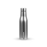 SignoraWare Blaze Stainless steel Water Bottle | Reusable | Dishwasher Safe | Wide Mouth | Freezer safe | Ideal for Office Use | Great for Camping | Sports & Outdoor Activities ( 500 ml | Steel )
