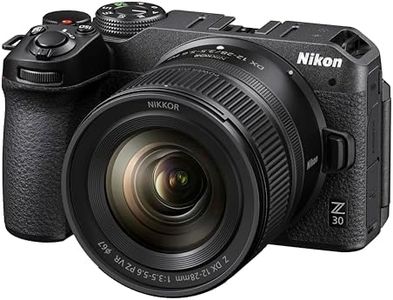 Nikon Z30 + NIKKOR Z 12-28mm Power Zoom Lens Kit | 20.9MP APS-C Mirrorless | 4K UHD Video | Wide-Angle Power Zoom | Vlog & Video Creator Kit