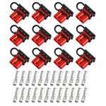 12 Set 6-10 Gauge Battery Quick Connector,50A 12-36V Battery Quick Connect Disconnect Battery Quick Wire Harness Plug Kit Battery Quick Connector Disconnect Plug for Motor Winch Trailer (12)