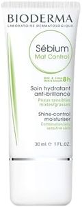 Bioderma Sébium Mat Control Cream, Mattifying and Moisturizing Daily Cream for Combination to Oily Skin, 1 Fl Oz