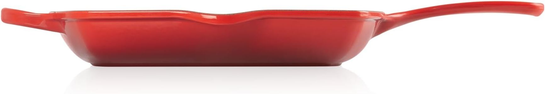 Le Creuset Signature Cast Iron Grillit Frying Pan, 26cm – Cerise Red