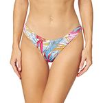 Hurley Women's W Palm Paradise Mod Bikini BTM Rash Guard Shirt