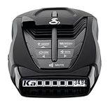 Cobra RAD 480i Laser Radar Detector – Long Range Detection, Bluetooth, iRadar App, LaserEye Front and Rear Detection, Next Gen IVT Filtering, Black