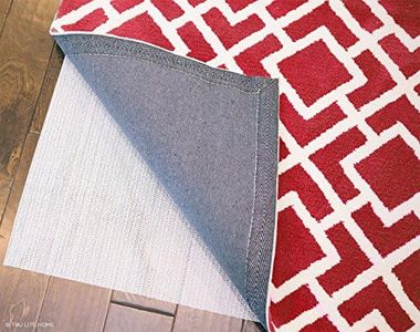 TRU Lite Non Slip Pad - Non-Slip Rug Pad for Hardwood Floors - Non Skid Washable Furniture Pad - Lock Area Rugs, Mats, Carpets, Furniture in Place - Trim to fit Any Size - 8' x 10'