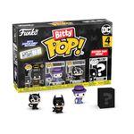 Funko Bitty Pop! Batman 85th Anniversary: Mini Collectible Toys 4-Pack - Batman™ - 1989, The Joker™ - Batman™ 1989, Catwoman™ - Batman™ Returns, & Mystery Chase Figure (Styles May Vary)