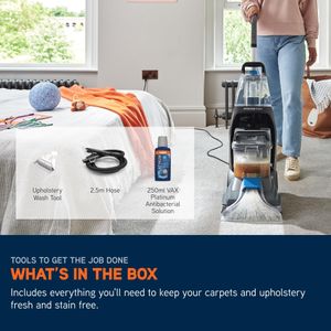 Vax SpinScrub Carpet Cleaner – Deep Cleaning Upright Machine