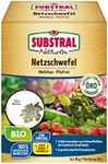 Naturen Substral Organic Net Sulphur Mildew Fungal Free Organic Spray Powder Against Fungal Diseases on Plants, 6 x 10 g