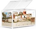 BUCATSTATE Hamster Cage 3.0: Metal Large Rat Cage Stackable with Top Access Easy Assemble 47L x 23.6W x 25.5H Inches Dwarf Syrian Hamster Tank for Gerbil Mouse (7.8 ft², White)
