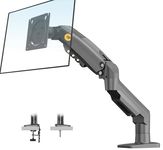 NB North Bayou Monitor Mount,Fits 4.4 to 19.8lbs Computer Monitors, Adjustable Stand with Tilt Rotation Swivel Function, Desk Mount F80