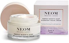 NEOM- Perfect Night’s Sleep Overnight Facial Cream - 50ml | Face Moisturiser With Hyaluronic Acid, Aloe Vera & Ceramides To Plump & Reduce Lines | Suitable For All Skin Types | Vegan