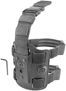 BOOMSTICK Drop Leg Platform for Holsters and Mag Pouches, Molded Polymer, Adjustable Straps, Durable & Secure