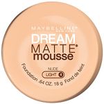 Maybelline New York Dream Matte Mousse Foundation, Nude, 30ml (Packaging May Vary)