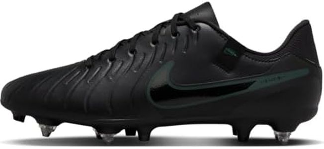 Nike Homme Legend 10 Academy SG-Pro AC Soccer Shoe, Black/Black-Deep Jungle, 47.5 EU