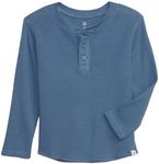 GAP Baby Boys Thermal Long Sleeve Bainbridge Blue 4YRS