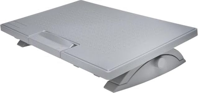 Kensington K50409EU Poggiapiedi ergonomico SmartFit SoleMate Pro, Migliora la postura, la circolazione e il comfort di schiena e gambe, Da usare sotto la scrivania