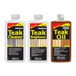 Star Brite 081216 Premium Teak Care Kit - 16 oz