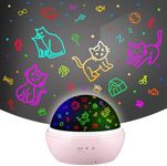 Elsent Cute Cats Theme Night Light 