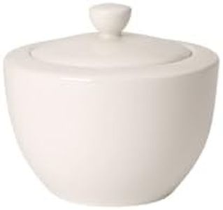 Villeroy & Boch - for Me Sugar Bowl, Classic Premium Porcelain Sugar Bowl with Lid, Dishwasher Safe, 300 ml