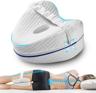 Vertdens Leg Pillow, Additional Give Away Value $11 Spare Pillowcase, Knee Pillow for Side Sleepers, Leg Pillows for Sleeping,Knee Cushion for Sleeping,Suitable for Relieving Leg, Back, Knee Pain…