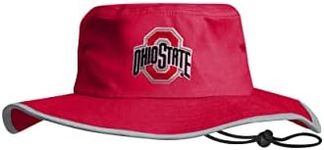 FOCO Ohio State Buckeyes NCAA Solid Boonie Hat