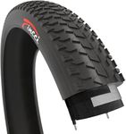 Fincci 26 x 4.0 Inch 100-559 Fat Tyre for Road Mountain MTB Mud Dirt Offroad Bike Bicycle