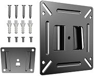 SJBRWN Monitor Wall Mount for Most 14-24 Inch Wall Mount Bracket Fit Camper Boat Trailer 13 15 17 19 21" Screens Ultra Slim Small Monitor Mount VESA Up to 100x100mm Max Load 33lbs Fixed RV TV Mount