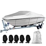 SPORTYOUTH Boat Cover, 14-16ft Trai