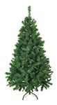 Luxury 5ft 6ft 7ft 8ft 9ft 10ft 12ft Green Artificial Christmas Trees -Bushy High Tip Count Xmas Trees (5ft / 150cm)