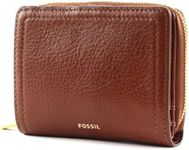 Fossil Wallet for Women Logan, Leather Multifunction brown 11.1 cm L x 2.5 cm W x 8.9 cm H SL7923200