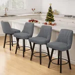 REONEY Counter Height Swivel Bar St